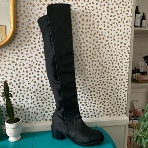 OTK Stuart Weitzman The Reserve leather boots